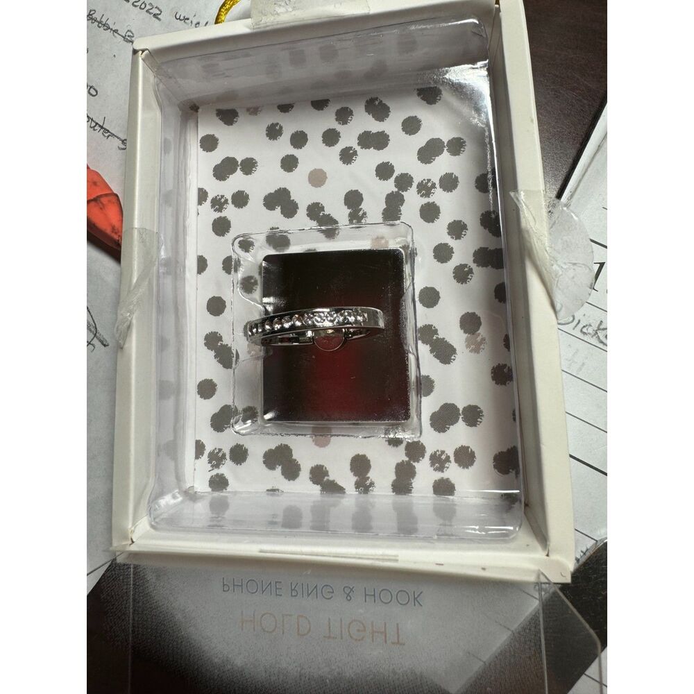 ELLE Hold Tight Phone Ring & Hook NEW NIB